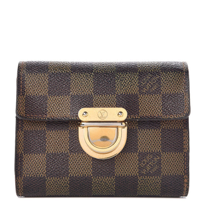 Louis Vuitton Damier Ebene Koala Compact Wallet 1 of 12