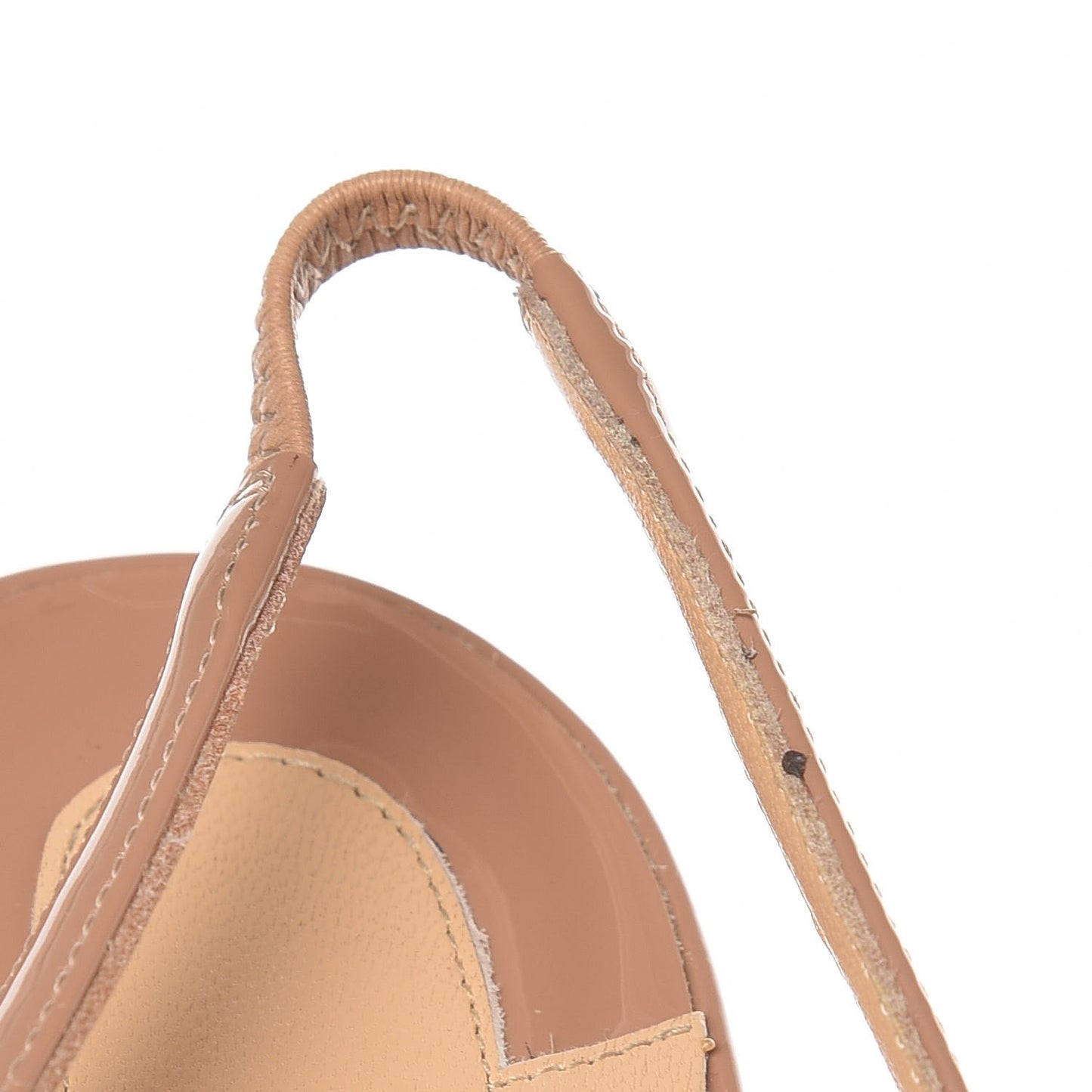 Patent Private Number 120 Pumps 37.5 Nude