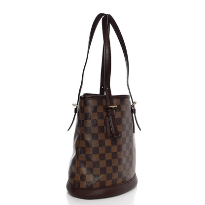 Louis Vuitton Damier Ebene Marais Bucket 23 3 of 7