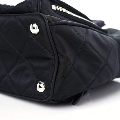 Prada Nylon Tessuto Impuntu Quilted Backpack Black 8 of 8