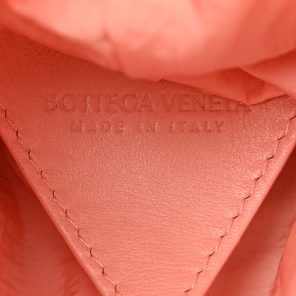 Bottega Veneta Lambskin Knit Small The Point Triangle Bag Peachy 6 of 9