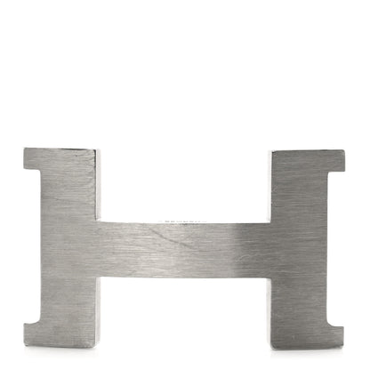 Hermes Brushed Palladium 42mm Constance 2 Belt Buckle 1 of 5