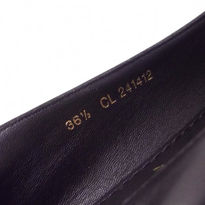 Saint Laurent Leather Rose Flats 8 of 9