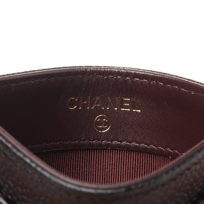 Chanel Caviar Quilted Card Holder Black 6 of 9
