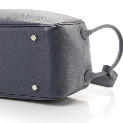 Hermes Taurillon Clemence Lindy 26 Bleu Nuit 10 of 13