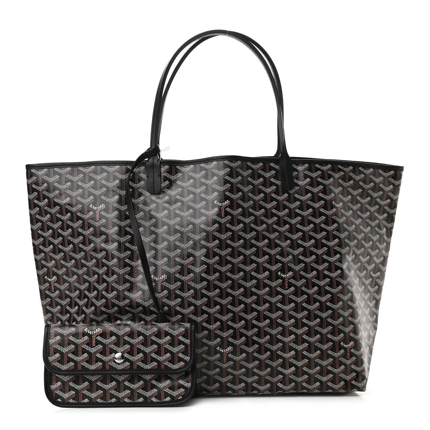 Goyard Goyardine Saint Louis GM Black 1 of 8