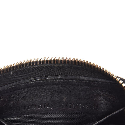Saint Laurent Patent Y Mail Zip Around Wallet Black 7 of 7