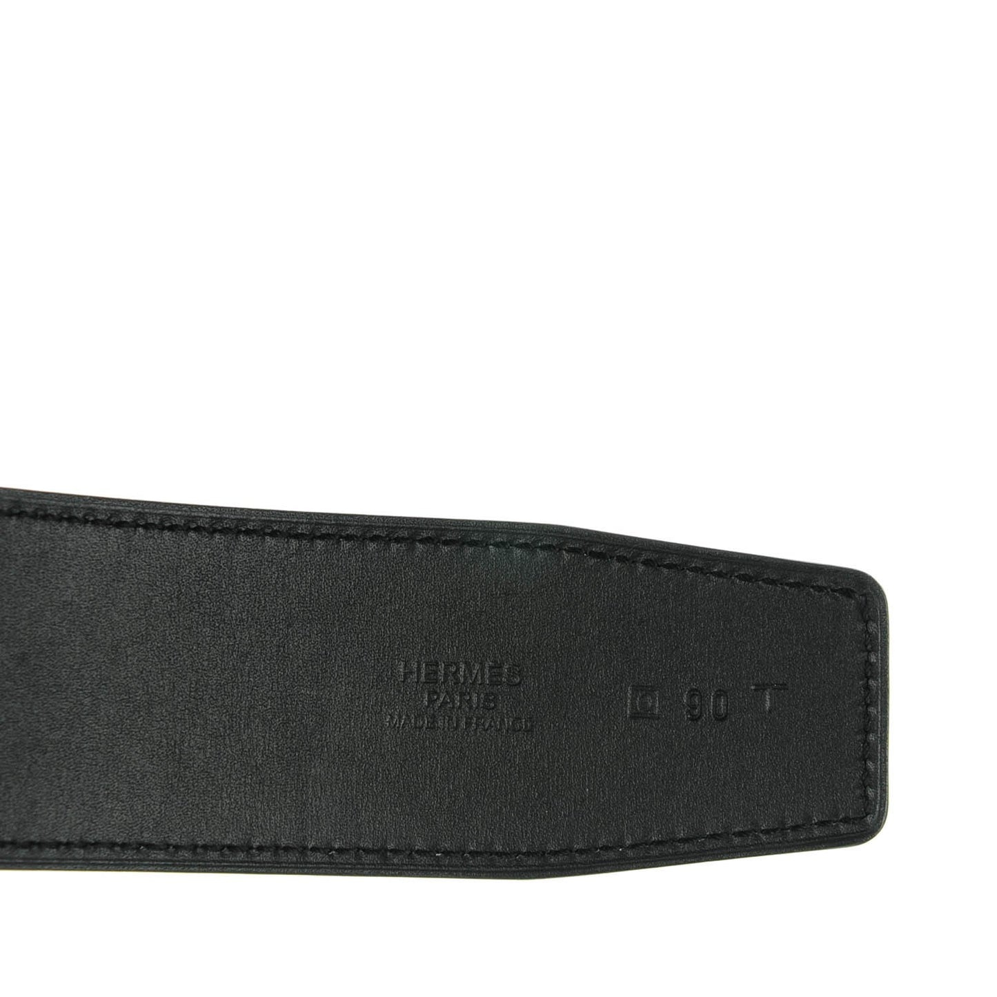 Epsom Reversible 42mm Belt Strap 90 Etain Black