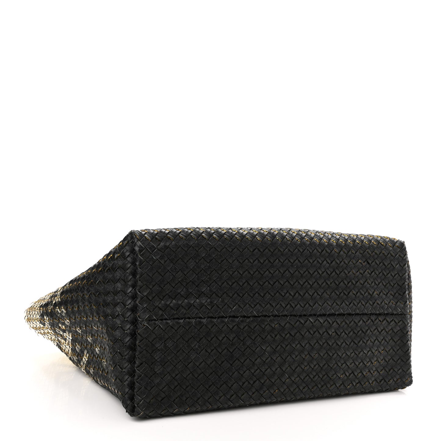 Nappa Intrecciato PVC Medium Cabat Black