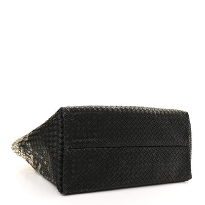 Bottega Veneta Nappa Intrecciato PVC Medium Cabat Black 4 of 9