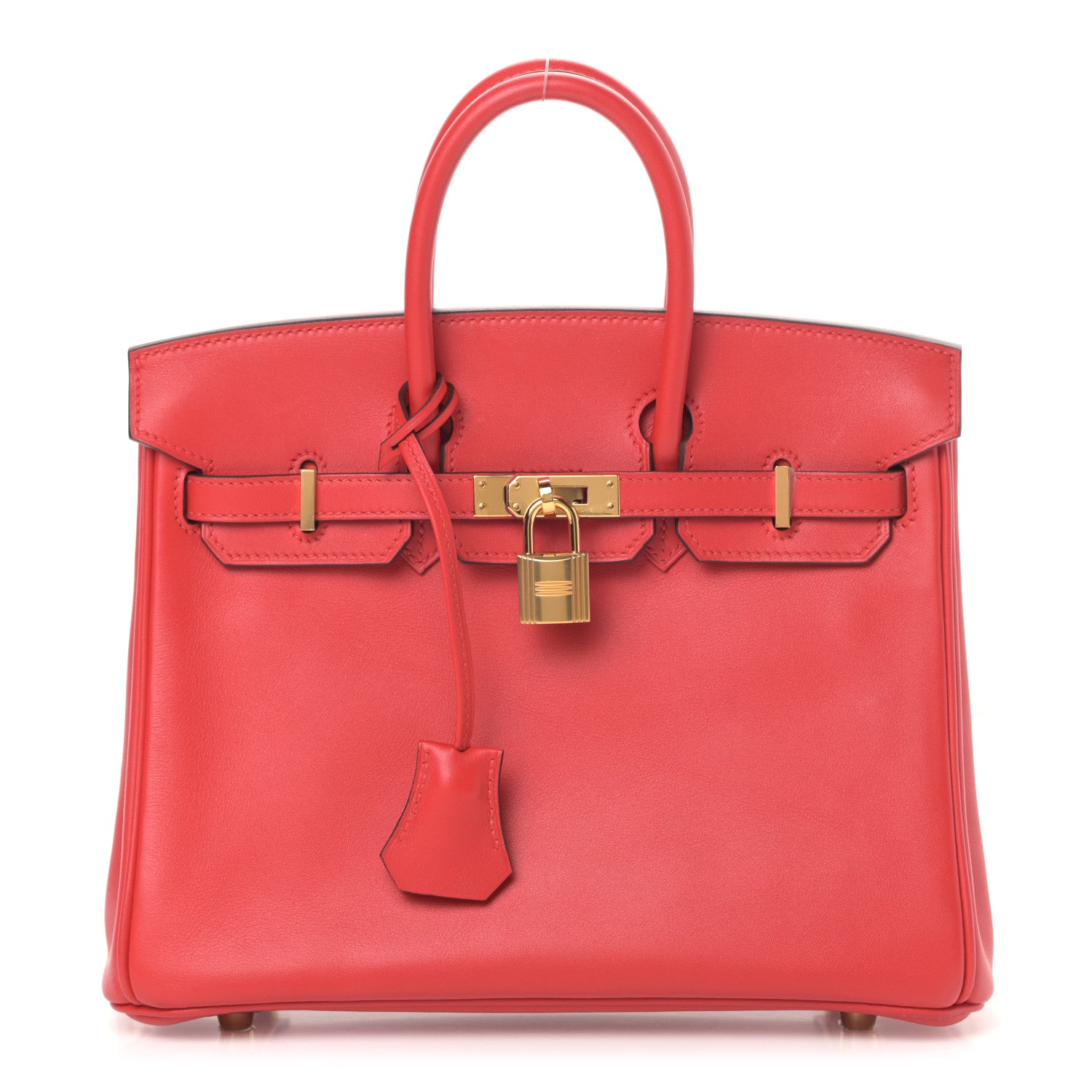 Hermes Swift Birkin 25 Rouge De Coeur 1 of 11