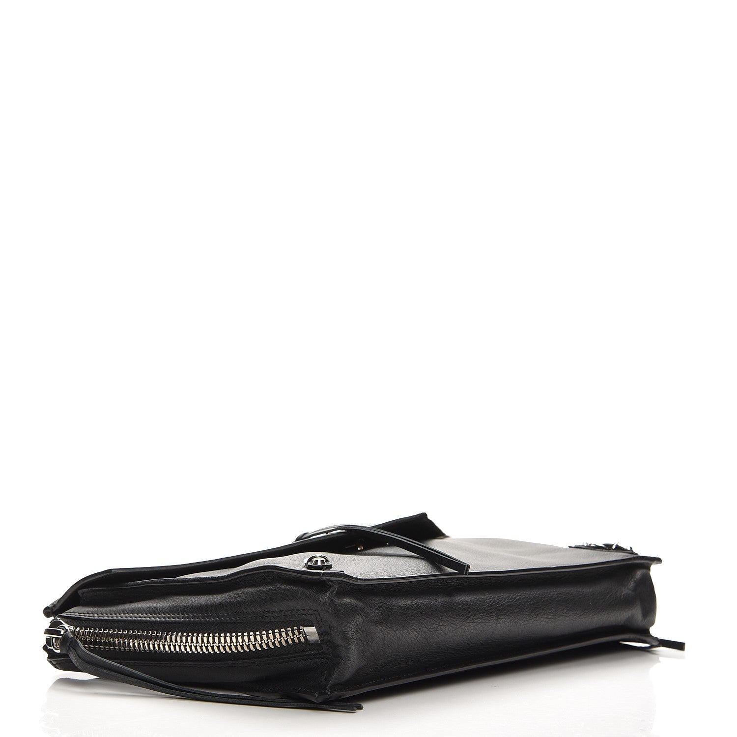 Balenciaga Veau Papier Sight Clutch Black 4 of 7