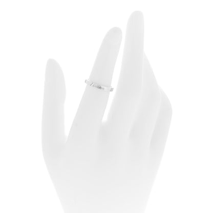 Tiffany Sterling Silver I Love You Band Ring 49 5 2 of 4