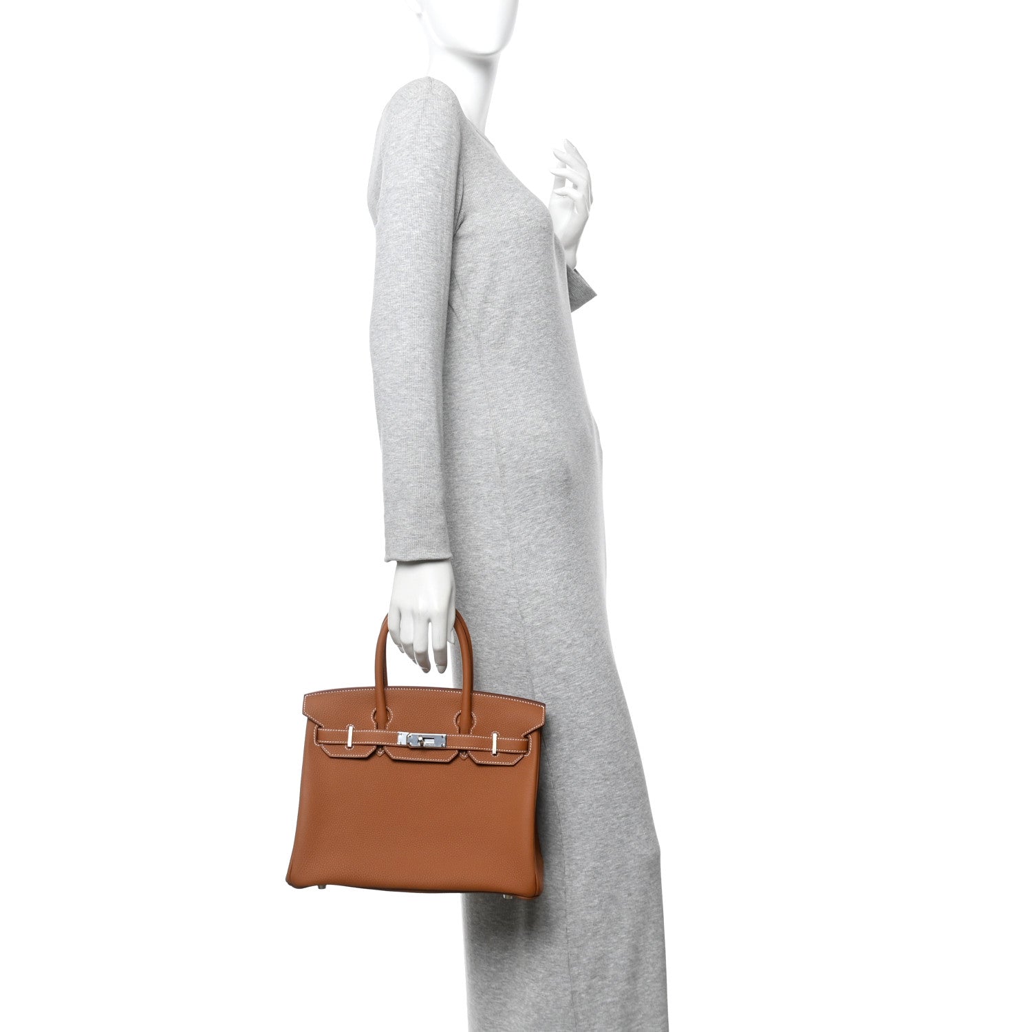 Hermes Togo Birkin 30 Gold 2 of 15