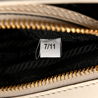 Prada Saffiano Flap Shoulder Bag Bianco 7 of 12