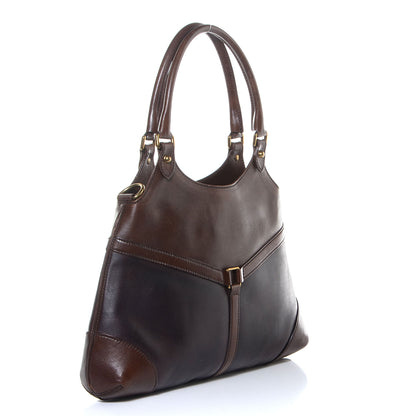 Gucci Leather Reins Hobo Brown 2 of 7