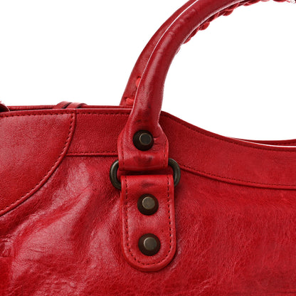Balenciaga Agneau Classic Hardware City Coquelicot 11 of 12