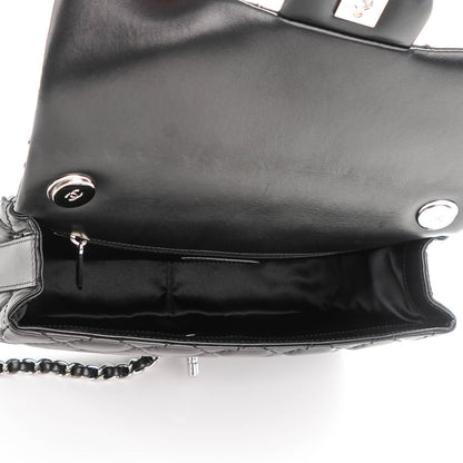 Chanel Lambskin Quilted Medium Easy Carry Flap Black 5 of 8