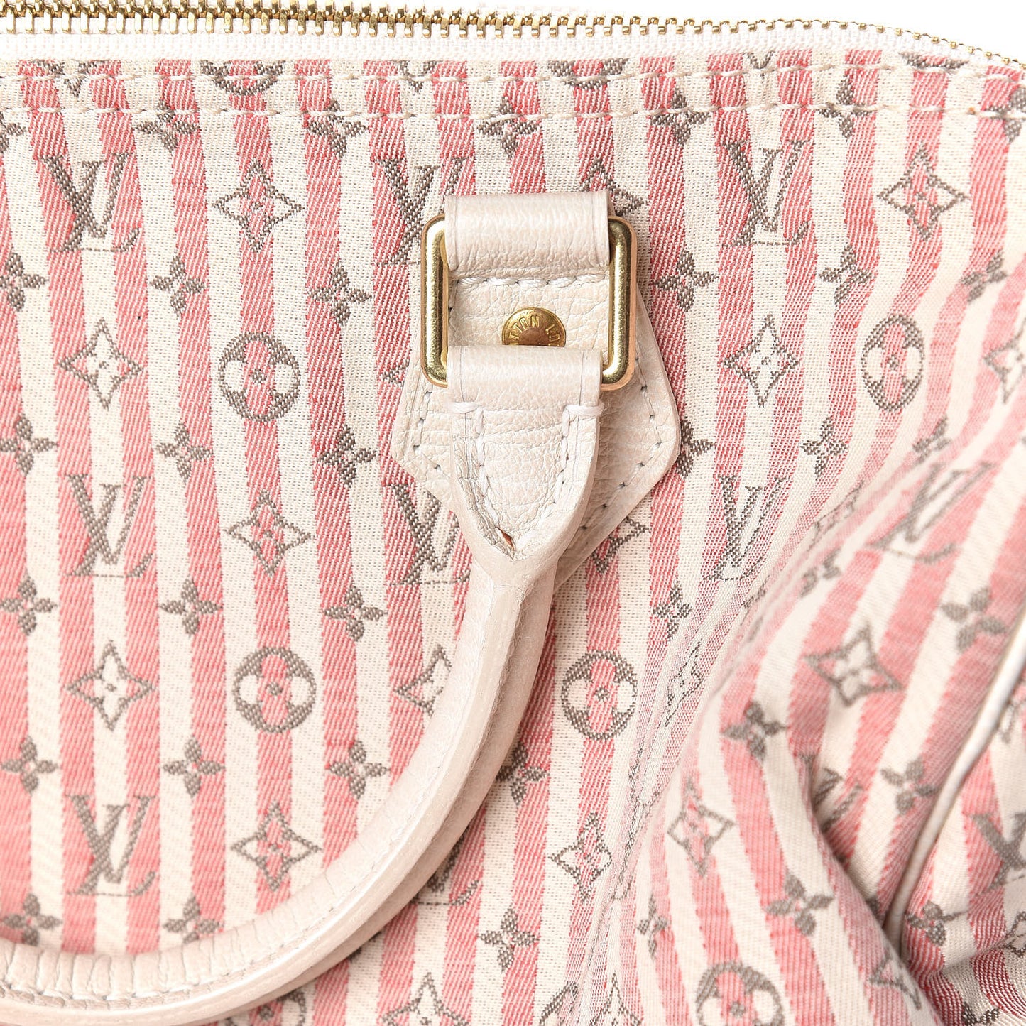 Mini Lin Croisette Speedy 30 Rouge