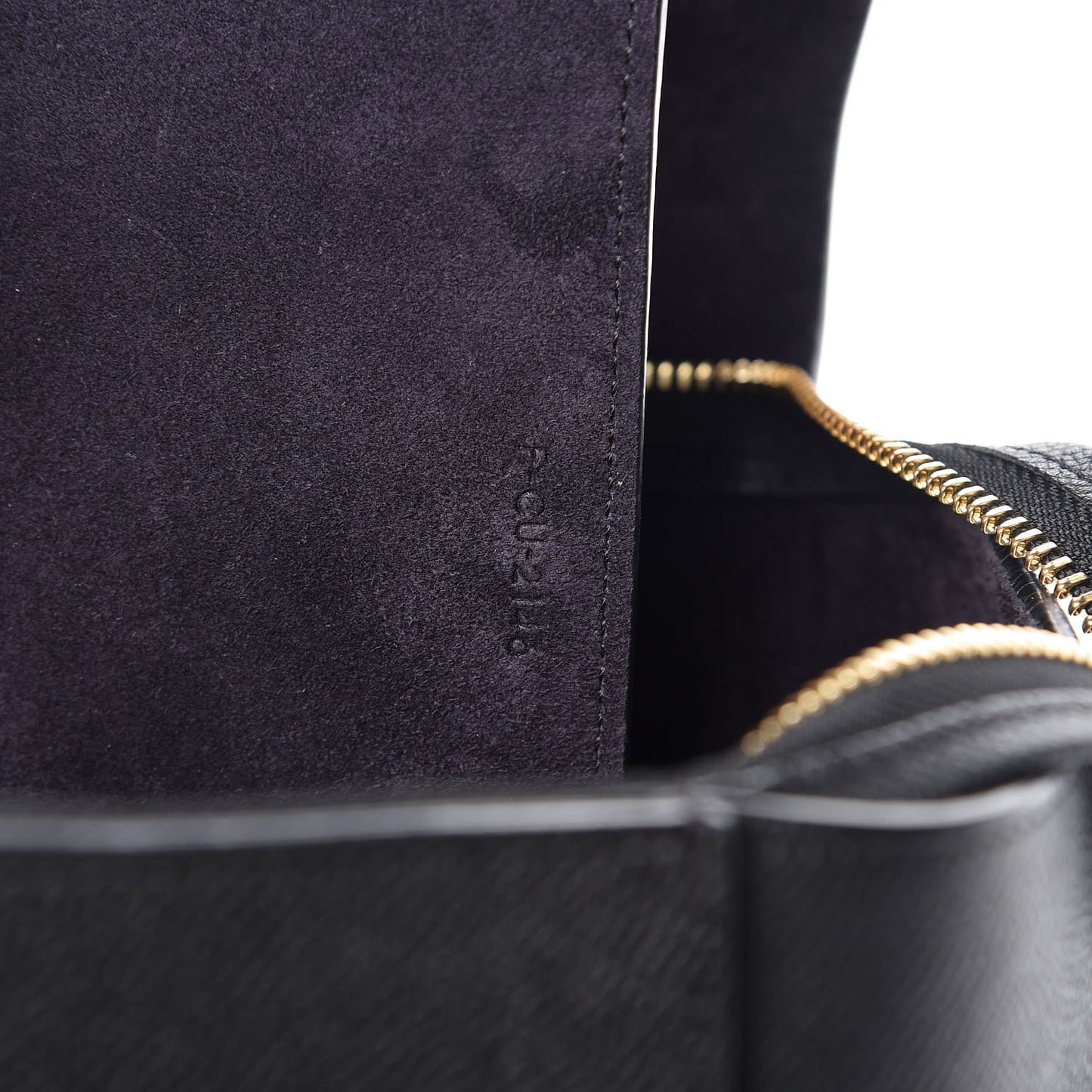 Grained Calfskin Mini Belt Bag Black