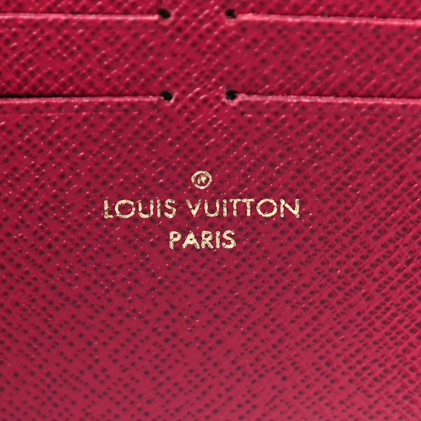 Monogram Clemence Wallet Fuchsia