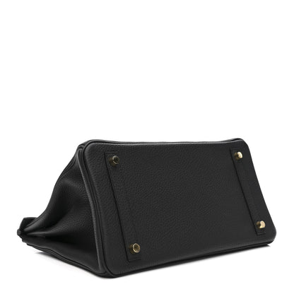 Hermes Togo Birkin 30 Black 4 of 11