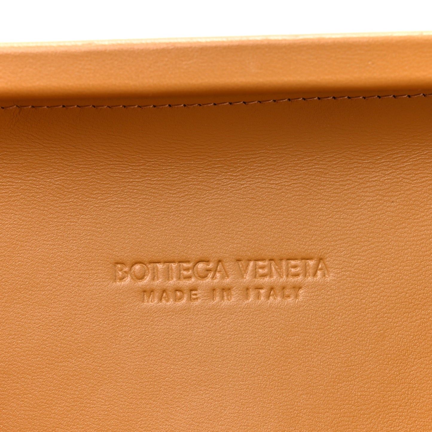 Calfskin Intrecciato Knot On Strap Camel