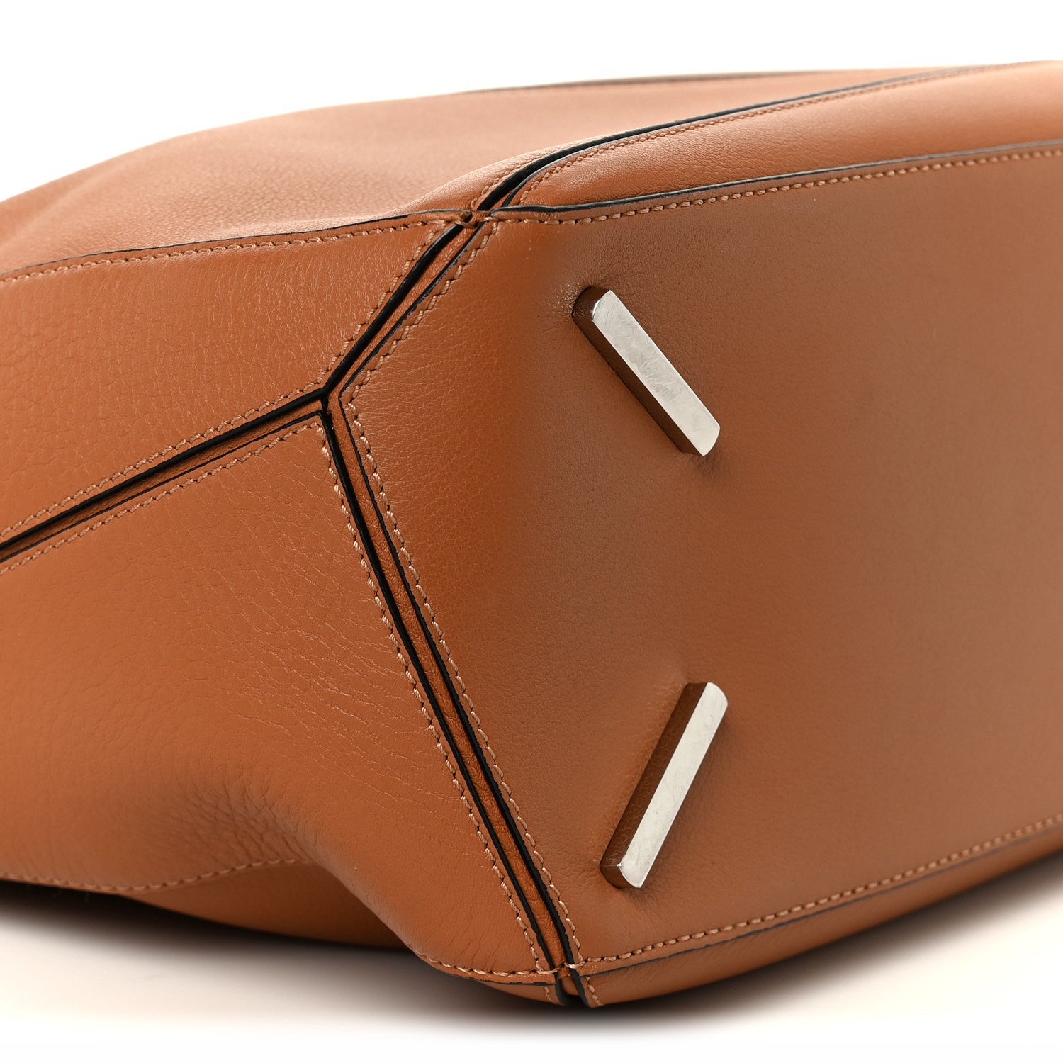 Loewe Calfskin Medium Puzzle Bag Tan 10 of 11