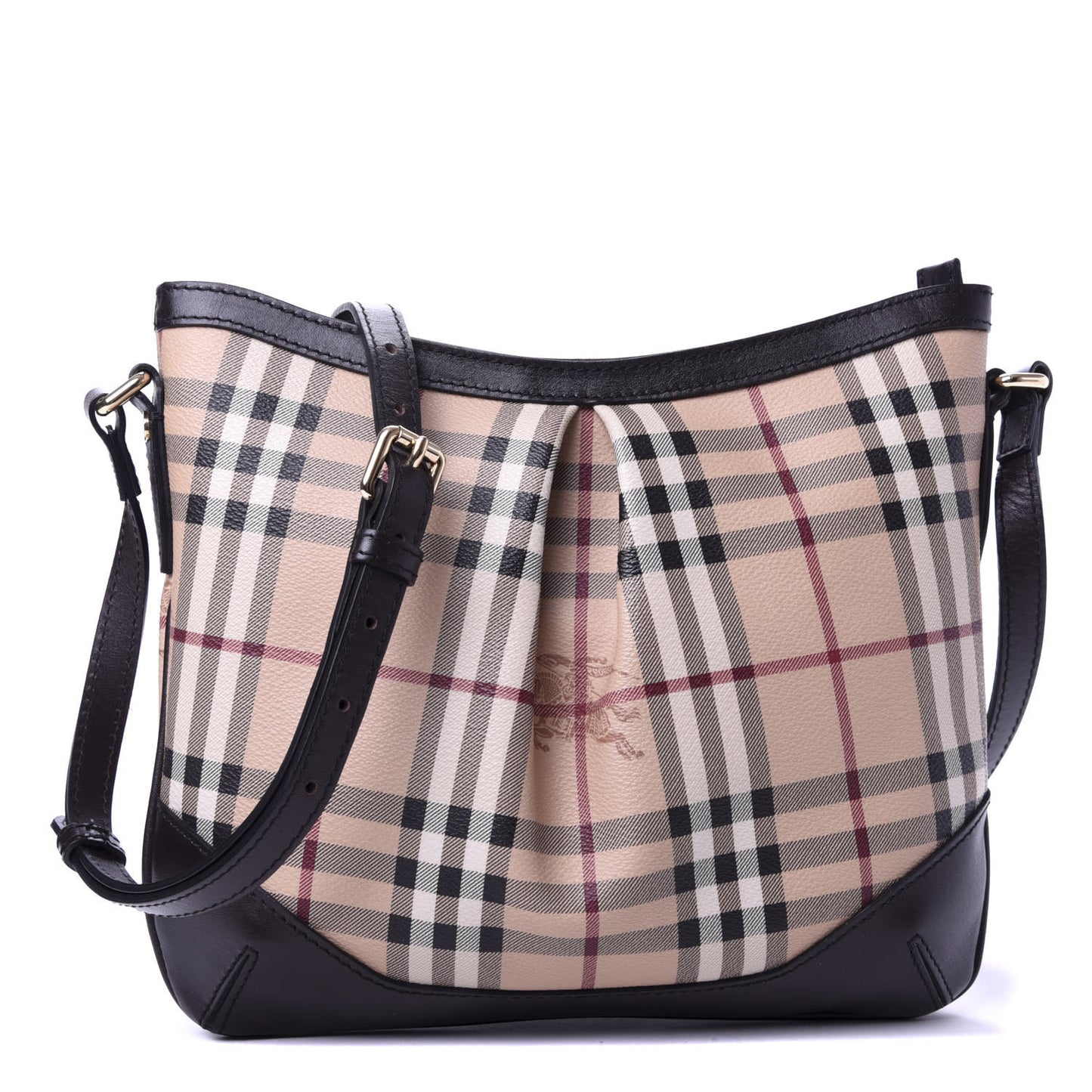 Haymarket Check Hartham Crossbody Chocolate