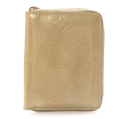 Louis Vuitton Vernis Broome Zip Wallet Beige 1 of 6