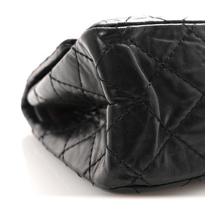 Chanel Aged Calfskin Quilted 2.55 Reissue 225 Flap Black 9 of 10