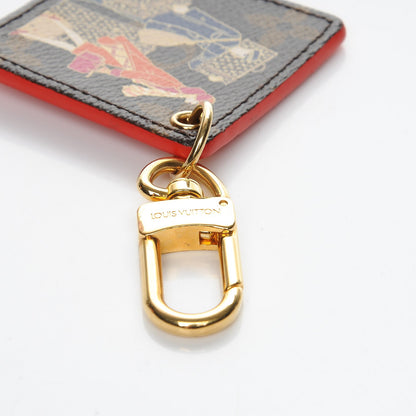 Louis Vuitton Monogram Illustre Groom Bag Charm Key Ring 4 of 4