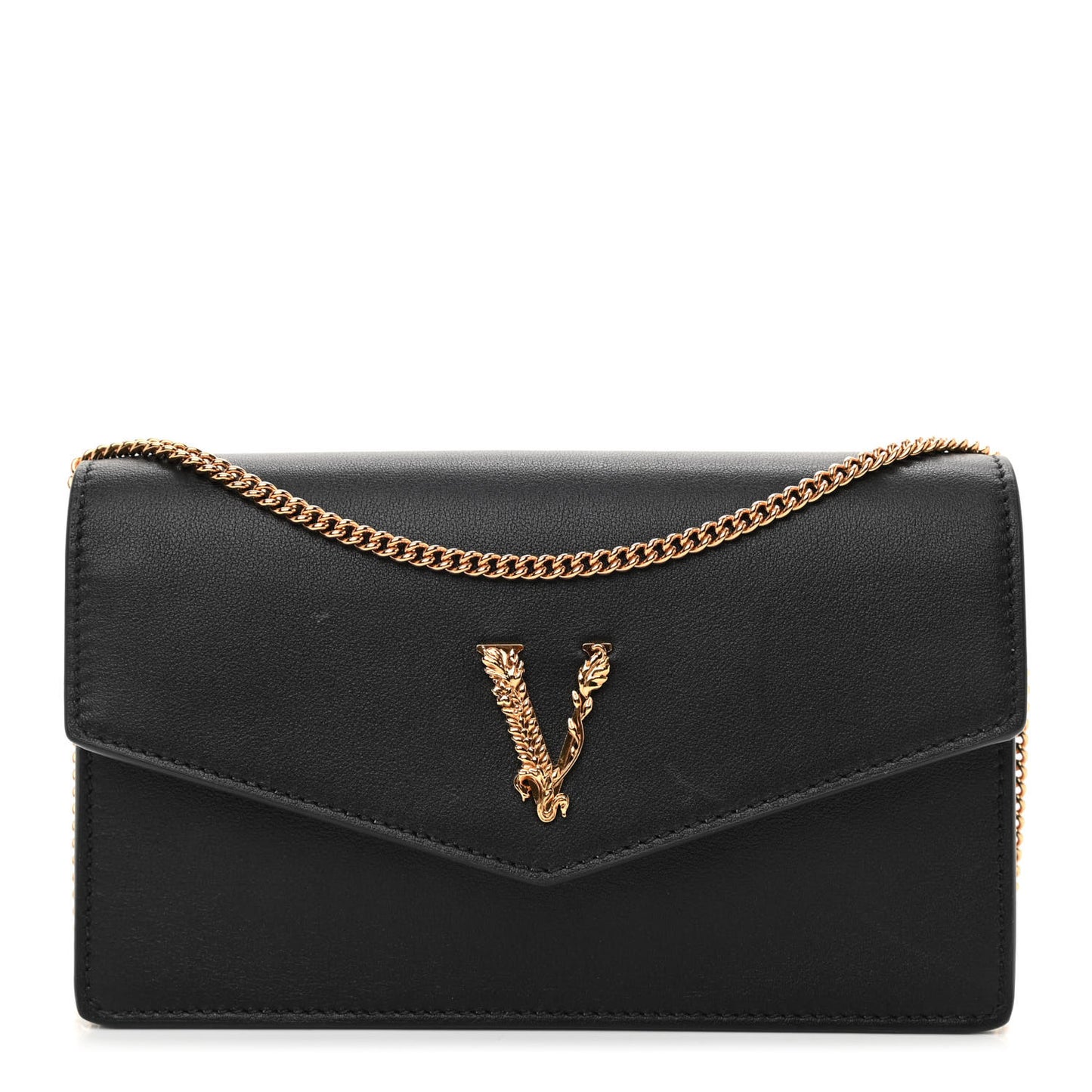 Vitello Virtus Wallet on Chain Black