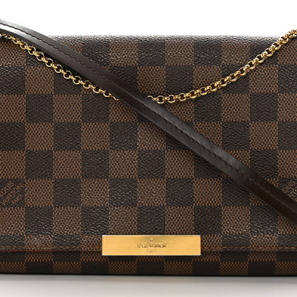 Louis Vuitton Damier Ebene Favorite MM 9 of 19