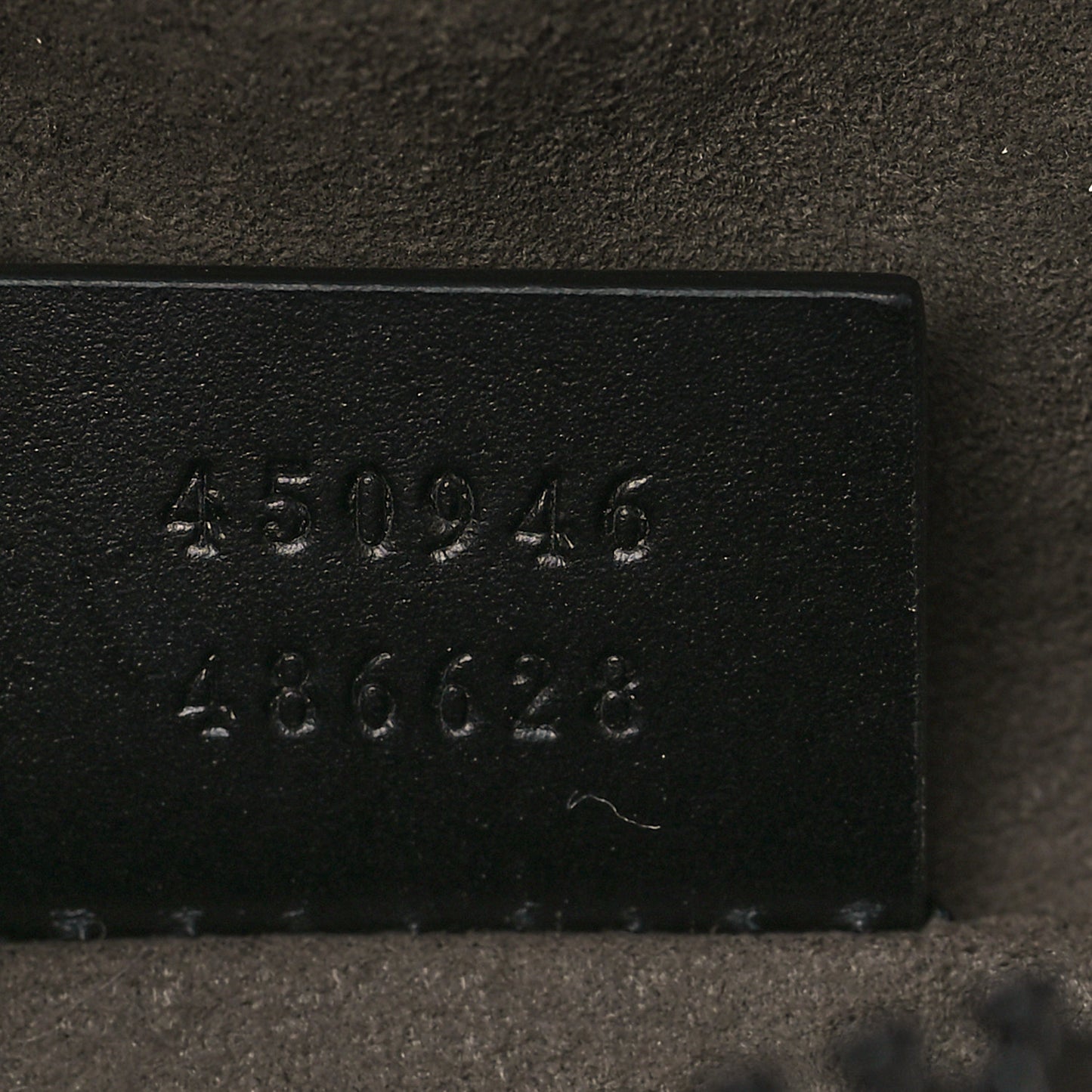 GG Supreme Monogram Belt Bag Black