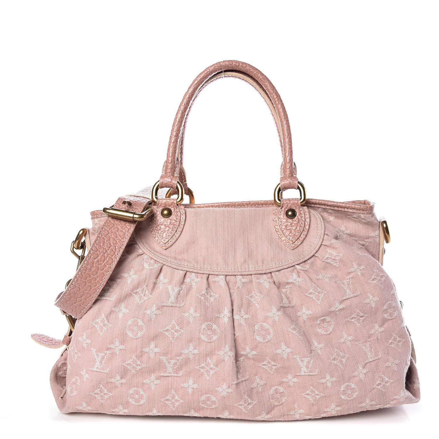 Louis Vuitton Denim Neo Cabby MM Rose 1 of 10