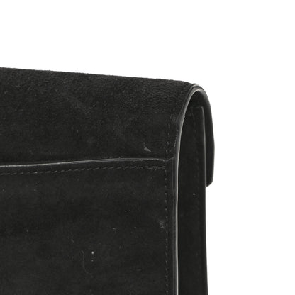 Saint Laurent Suede Calfskin Monogram Le Sept Chain Bag Black 14 of 14
