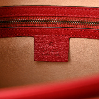 Gucci GG Supreme Monogram Small Queen Margaret Top Handle Bag Red 6 of 12