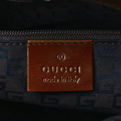 Gucci Suede Horsebit Drawstring Hobo Brown 8 of 12