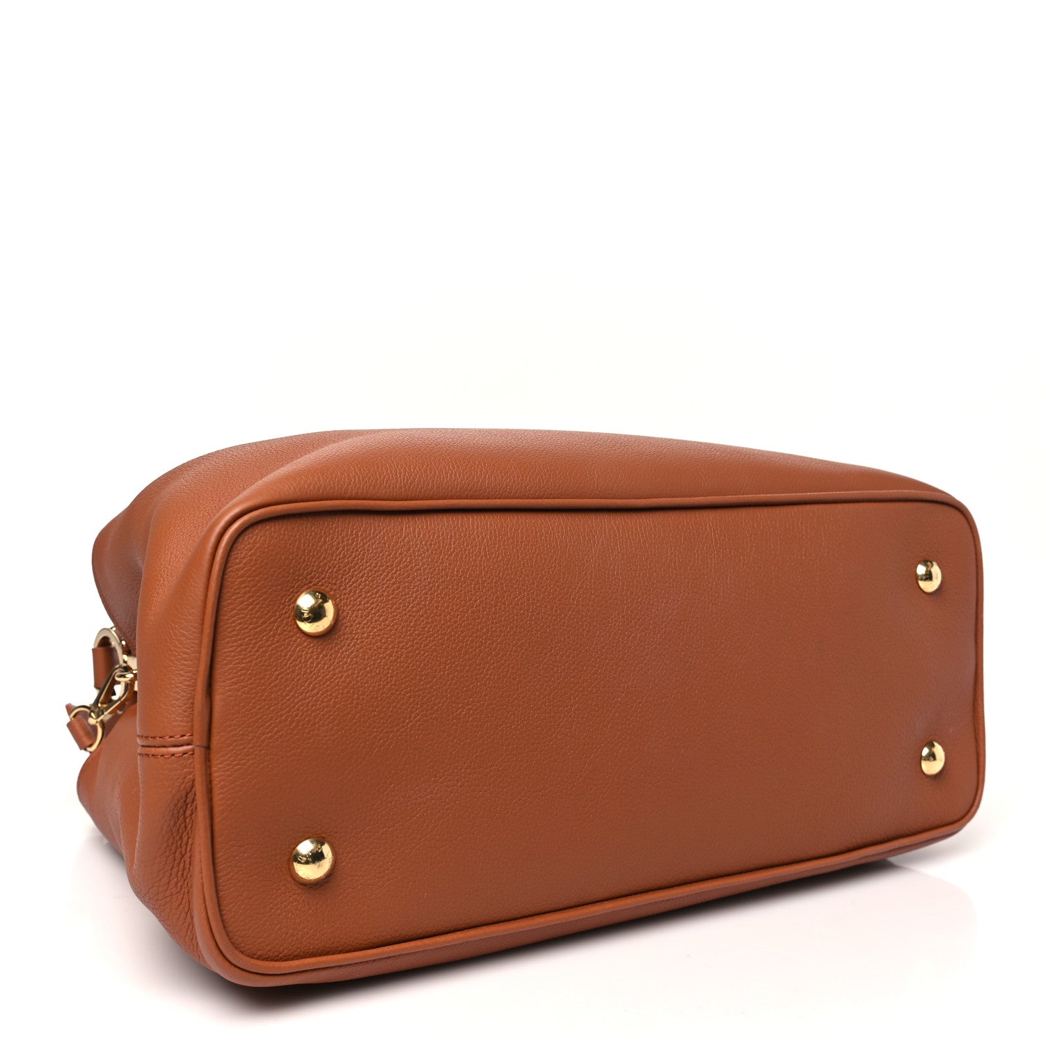 Louis Vuitton Smooth Grained Calfskin Capucines GM Souple Cognac 4 of 10