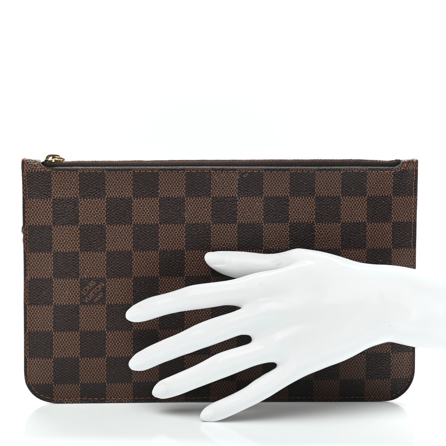 Louis Vuitton Damier Ebene Neverfull MM GM Pochette 2 of 13