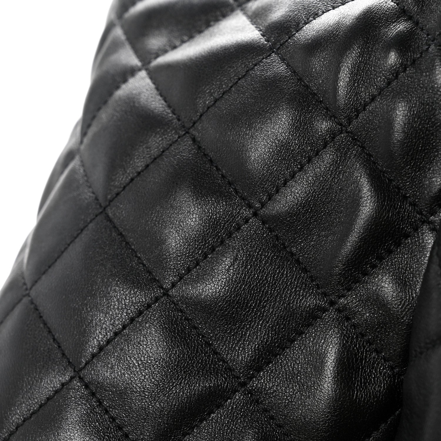 Saint Laurent Lambskin Quilted Maxi Icare Shopping Tote Black 16 of 16