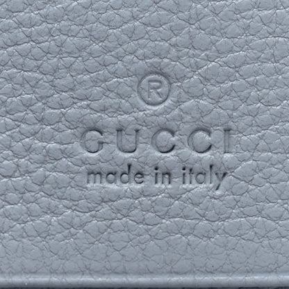 Gucci GG Supreme Monogram Vitello Eclipse Ice Cream Stripes Card Case Wallet Beige Ebony Paradise Cloud 6 of 8