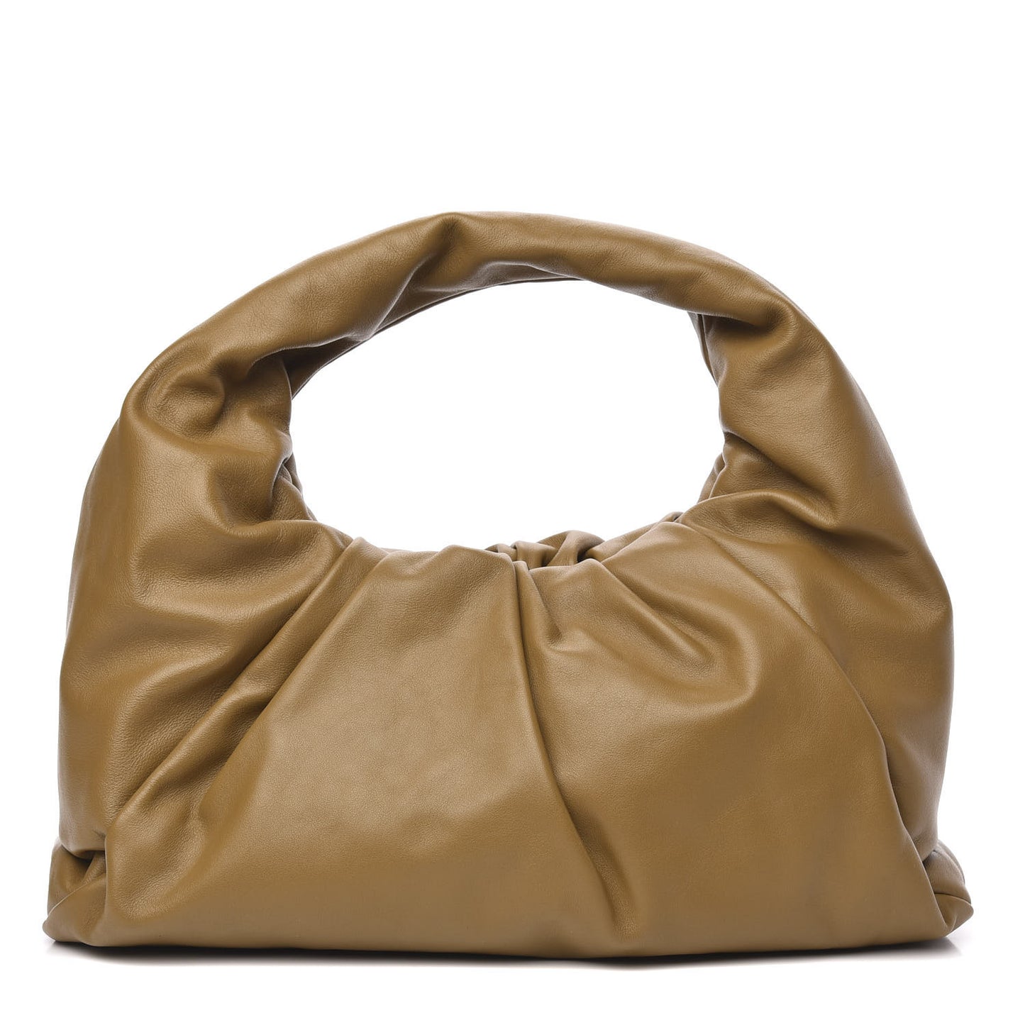 Smooth Butter Calfskin Small The Shoulder Pouch Moutarde