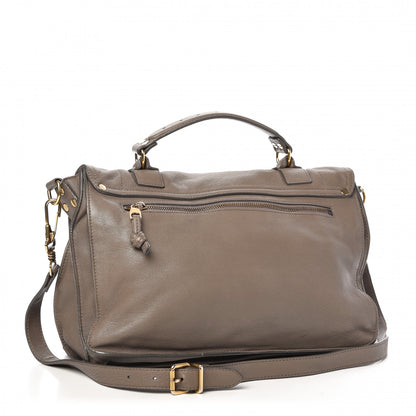 Proenza Schouler Lambskin Medium PS1 Satchel Smoke 3 of 17