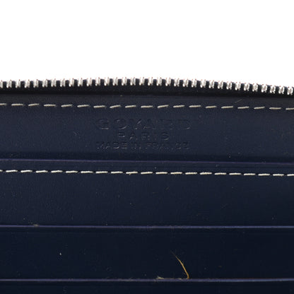 Goyard Goyardine Matignon PM Wallet Navy 6 of 7