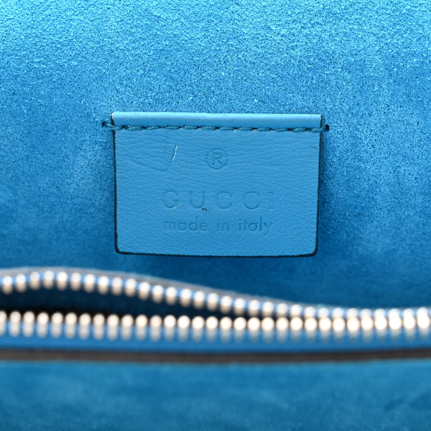 Gucci GG Supreme Monogram Small Dionysus Shoulder Bag Bright Turquoise 6 of 10