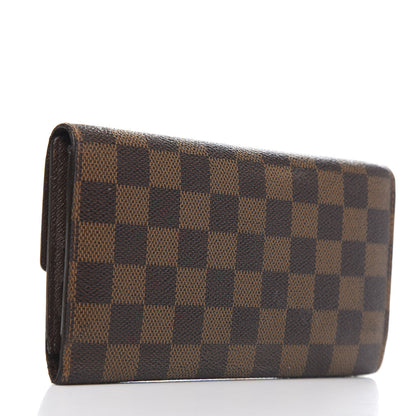 Louis Vuitton Damier Ebene Porte Tresor International Wallet 3 of 9