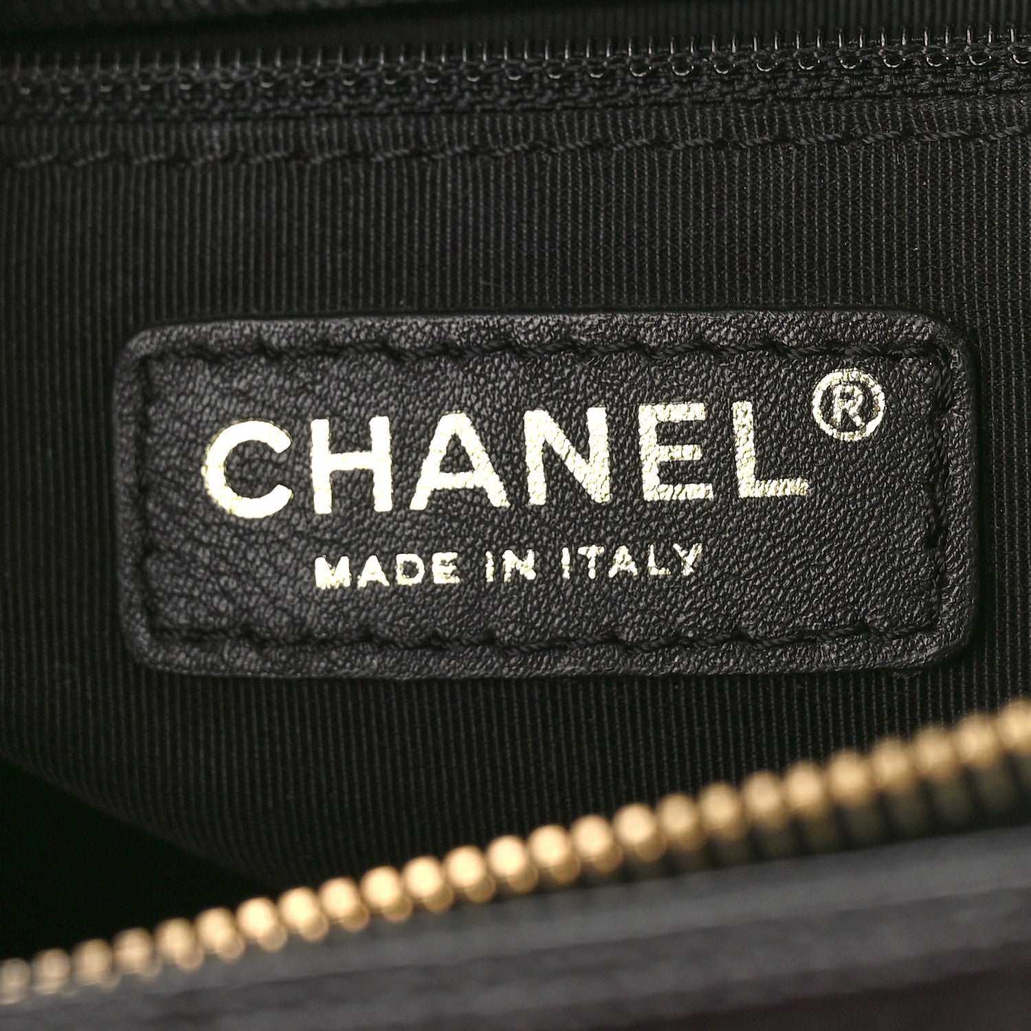 Chanel Caviar Quilted Grand Shopping Tote GST Black 6 of 11