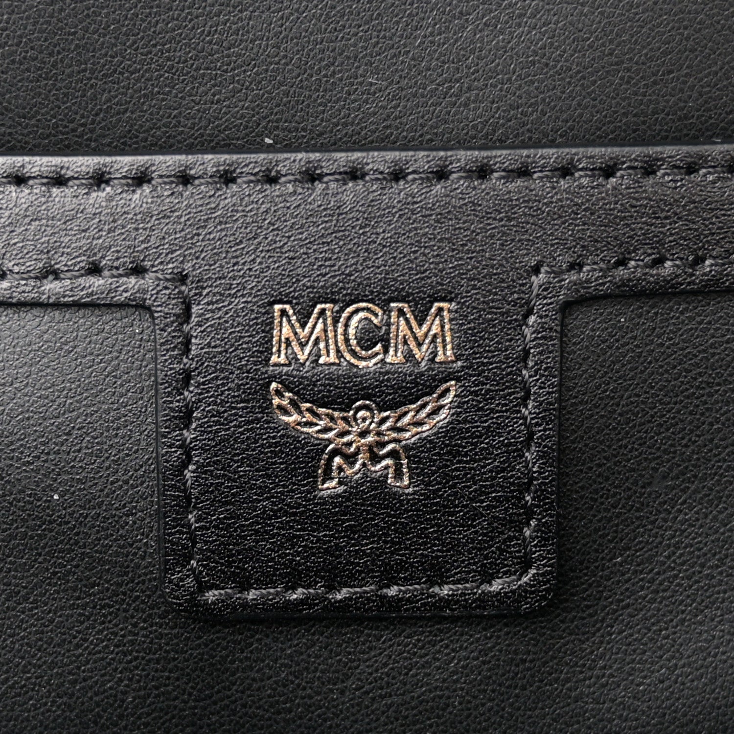 MCM Visetos Medium Stark Backpack Cognac 5 of 8